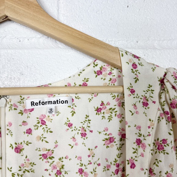 Reformation Lacey Midi Floral Dress‎ Reformation Dress - Picture 5 of 9
